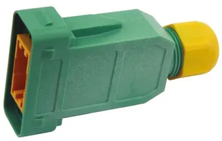 Produktfoto 1 von HARTING HAN Modular Kappe für robusten Stromversorgungsstecker Snap-In-Verschluss, Kabel Steckverbinderkappe, IP65
