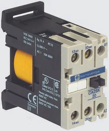 Produktfoto 1 von Schneider Electric TeSyS CA Schütz, 690V ac / 10 A 2 Schließer