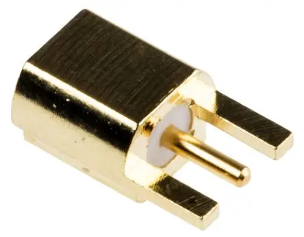 Produktfoto 1 von Molex 73415 Buchse Koaxialsteckverbinder MCX-Steckverbinder, Kante, 50 Ω Lot, Micro Miniature, gewinkelt