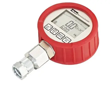 Produktfoto 1 von Parker SCJN Manometer 0 bar → 600 bar Stahl Gehäuse 1/4 in, ISO-kalibriert