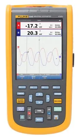 Produktfoto 1 von Fluke 120B Digital Tragbar Oszilloskop 40 MHz 2-Kanal