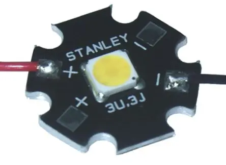 Produktfoto 1 von Intelligent LED Solutions LED-Array SJ1 PowerStar Weiß, 1-LEDs, Ø 20 mm Außen-ø 100 lm-Typ, 6500k