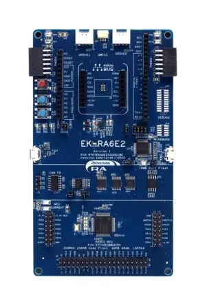 Produktfoto 1 von Renesas Electronics Evaluierungskit EK-RA6E2 MCU, Evaluierungskit Evaluierungskit ARM-Kortex RA RA6E2