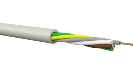 Kabeltronik 4116 Mehrkern-Industriekabel, 6-paarig 0.25 mm² 100 m Grau