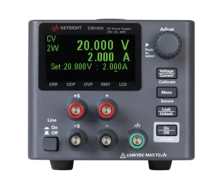 Produktfoto 1 von Keysight Technologies E36103B Digital Labornetzgerät 40W, 0 → 20V / 2A