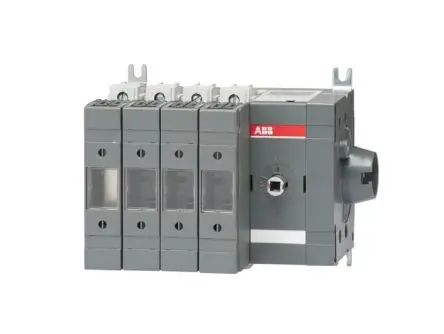 Produktfoto 1 von ABB 1SCA11 Sicherungsschalter-Trennschalter / 4-polig 32 A 32A Umschlossen, A2-A3 Sicherungsgröße