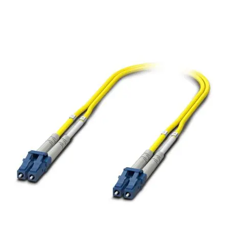 Produktfoto 1 von Phoenix Contact LWL-Kabel 5 m 2-Fasern, Raucharm halogenfrei Gelb