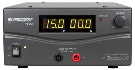 Produktfoto 1 von BK Precision Digital 1 Digital 15V IEC 320 Labornetzgerät 60 A 900 W, ISO-kalibriert