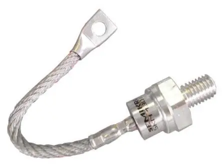 Semikron Danfoss SKN 130 Mit Gewindebolzen Diode Gleichrichterdiode Anoden-Bolzen, 1200 V / 130 A, 2-Pin E-14