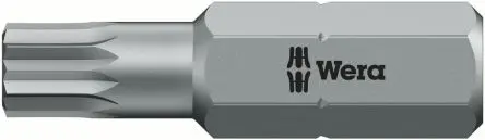 Wera 1/4 in Hexagon Drive M5 Vielzahn Schraubbit, Sechskant Edelstahl, 25 mm