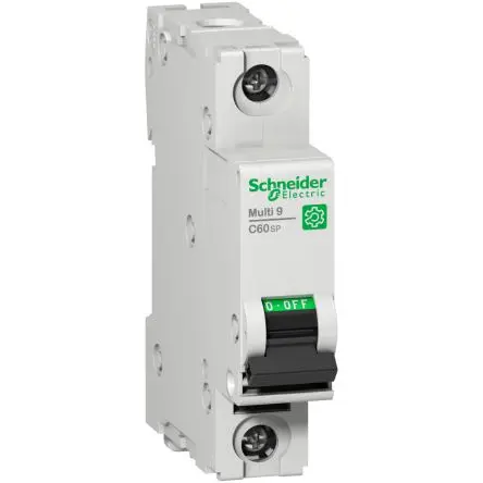 Produktfoto 1 von Schneider Electric Multi9 Miniaturüberlastschalter Typ D, Pol 1-polig 32A, Abschaltvermögen 10 kA Multi9 65 V dc