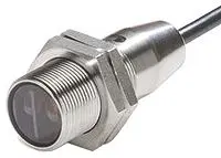 Omron E3F Zylindrisch Optischer Sensor, Diffus, PnP Ausgang, Vorverdrahtet