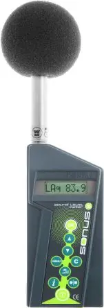 Produktfoto 1 von Castle Sonus GA116E Class 1 Datenloggerfunktion LCD Schallpegelmessgerät 20 dB 133 dB 20 kHz IEC 61672-1:2002 Klasse 1
