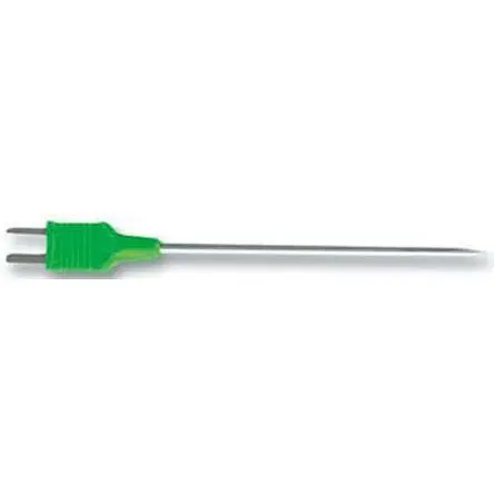 Produktfoto 1 von RS PRO Temperatursensor, K, Stift x 100 mm Nadel, Einfügen, Ø 3.3 mm, max.Temp 250 °C, DKD/DAkkS-kalibriert