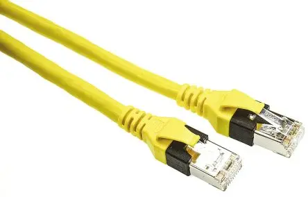 Produktfoto 1 von HARTING Kat. 6 Ethernet-Kabel, 3 m, Gelb, A RJ45 Stecker, B RJ45 Stecker Abgeschirmt, Polyurethan
