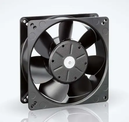 Produktfoto 1 von ebm-papst 5200 N Axiallüfter, Kugel, 12V dc / 4.1 W 383 mA, 2750 U/min, 187 m³/h IP54, IP68 127 mm 127mm 38 mm