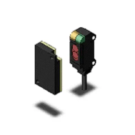 Produktfoto 1 von Omron E3T Kubisch Optischer Sensor, Reflektierend, PnP Ausgang, Kabel