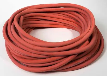 Produktfoto 1 von Saint-Gobain Versilon™ GSR Schlauch, Ø 6mm 12mm Rot Naturkautschuk Übertragung, Vakuum 0,8 bar für Labor x 25m