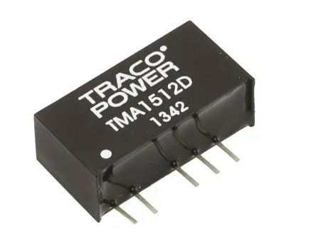 TRACOPOWER TMA DC/DC Konverter, 12V dc OUT 42 mA Durchsteckmontage 16.5V dc 1 kV dc 1 W -40 °C 85 °C