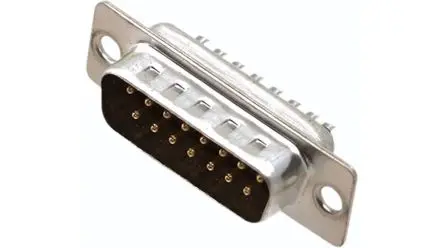 Produktfoto 1 von Encitech Connectors DB D-Sub-Steckverbinder Gerade, 15-polig 2.77 mm Raster Stecker