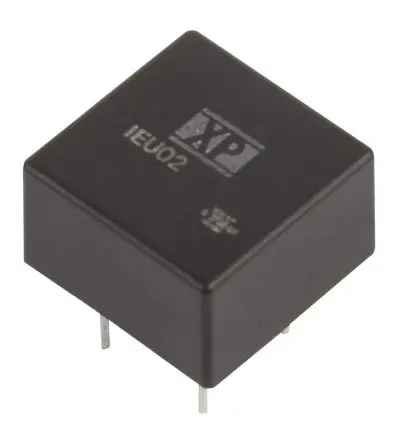 XP Power IEU02 DC/DC Konverter, 5V dc OUT 0.2 A Durchsteckmontage 36V dc 1.5 kV dc 2 W -40 °C 90 °C