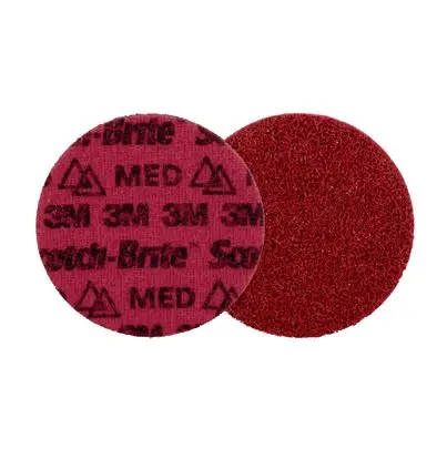 Produktfoto 1 von 3M Scotch-Brite Precision Präzisionskorn Ø 100 mm, Korngröße P150 Mittel 25 pro Paket