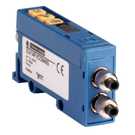 Produktfoto 1 von Telemecanique Sensors XUY Kubisch Verstärker für fotoelektrischen Sensor, Optischer Sensor, PNP/NPN Ausgang, Kabel