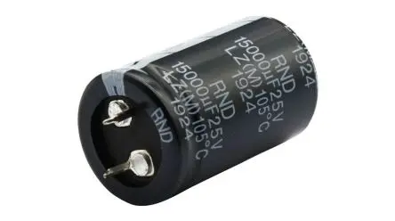 Produktfoto 1 von RND Einrastmontage Kondensator 3300 μF / 100V dc