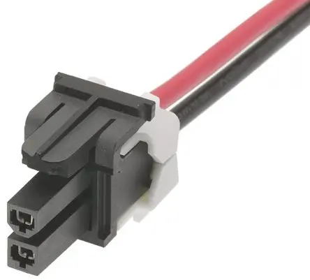 Produktfoto 1 von Molex 2 45135 Platinenstecker-Kabel Mini-Fit TPA2 2 / Mini-Fit TPA2 Buchse / Buchse, 300 mm