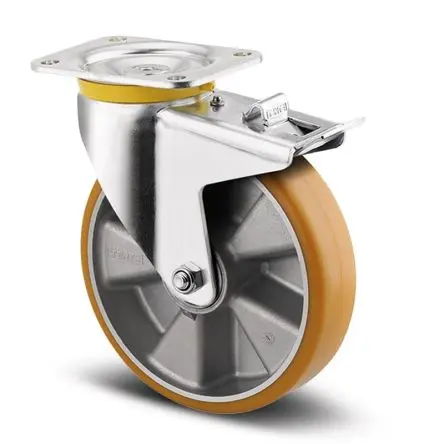 Produktfoto 1 von Tente Rolle, Rad ø 160 mm, 800 kg, Ges H. 200 mm