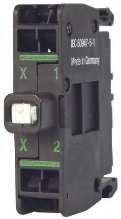 Eaton RMQ Titan M22 LED-Element Anzeigenblock LED Grün beleuchtet 264V Oberflächenmontage