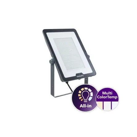 Produktfoto 1 von Philips Lighting BVP169 Flutlicht 1 90 W Grau, 240V / 12000 lm, IP65