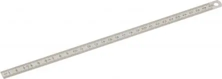 Produktfoto 1 von SAM Edelstahl Lineal Metrisch Flexibel 1 m x 20mm