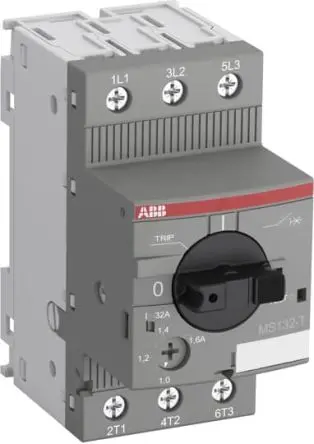 Produktfoto 1 von ABB MS132 Motorschutzschalter, 4A Schutzschalter 690V ac 86.75mm x 45 mm Schutzschalter mit Stromwandler