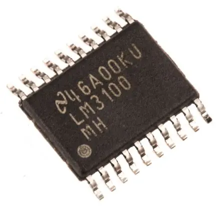 Produktfoto 1 von Texas Instruments LM3100 Buck Schaltregler / Ausgang 7.2V, 1 Ausg., 1.5 A, Oberfläche