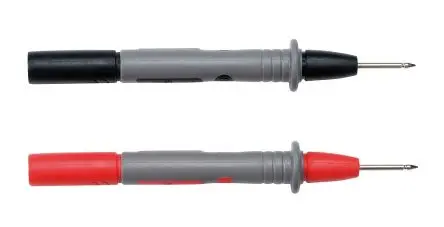 Chauvin Arnoux Messleitungssatz mit Stecker, Kit mit isolierten Messleitungen CAT IV, CAT III