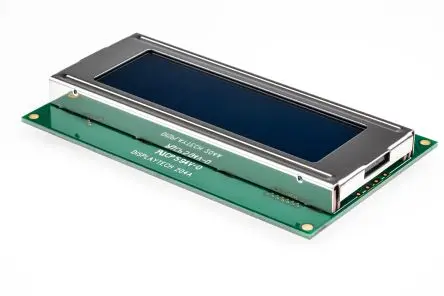 Produktfoto 1 von Displaytech Monochrom LCD, Alphanumerisch LED Weiß 4 x 20, Hintergrund Blau, Parallel Interface