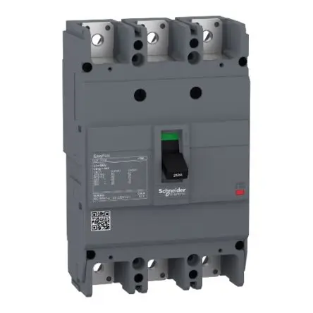 Produktfoto 1 von Schneider Electric EasyPact EZC250H, Kompaktschutzschalter 3-polig, 160A Feststehend / Abschaltvermögen 36 kA 550V ac