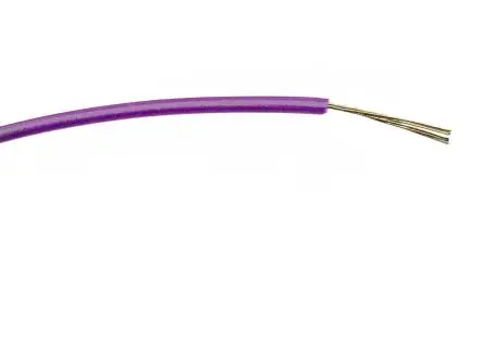 Produktfoto 1 von RS PRO Schaltdraht 500 m Violett Ø 1.2 mm 7 Litzen Polyvinylchlorid