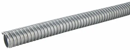 Produktfoto 1 von Lapp SILVYN AS-P Kabelrohr Polyvinylchlorid Galvanisierter Stahl, Ø 14 mm nom., Grau x 10 m IP40