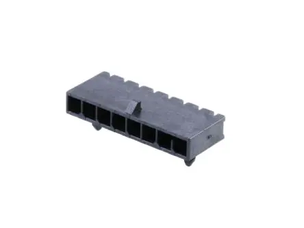Molex 215760 Leiterplattenleiste gewinkelt, 7-polig / 1-reihig, Raster 3 mm Raster Durchsteckmontage, Ummantelt