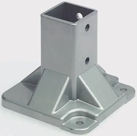 Produktfoto 1 von FlexLink Bodenanschluss Typ Stützbalken, FlexLink-Struktur-System XC, 11.0 ± 0.2 mm Aluminiumeloxal