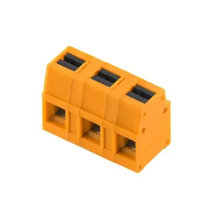 Produktfoto 1 von Weidmüller 2787580000 Printklemme 90 °, Einsteck-Anschluss, 3-polig / 1-reihig, Raster 7.5 mm