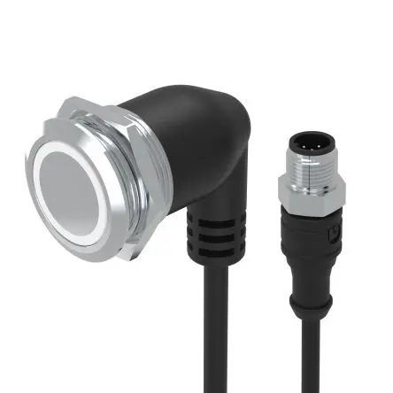 Produktfoto 1 von EAO 82 Druckschalter Tastend Panel Ø 22 mm, 1 Wechsler / 3A 240 V dc 240 V ac, IP65, IP67