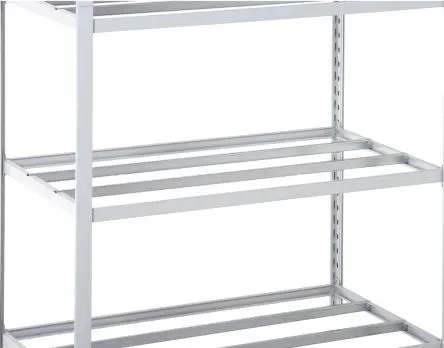 Produktfoto 1 von Manorga Aufbewahrungsregal Typ Stapelgestell aus Stahl in Galvanisiert, 287 kg, 500 mm x 300mm x 500 mm