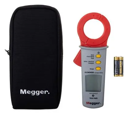Produktfoto 1 von Megger DCM305E Stromzange Leckstrommesszange 100 A CAT III, ISO-kalibriert