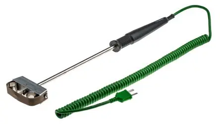 Produktfoto 1 von RS PRO Temperatursensor, Typ K, Bogen x 110 mm Oberfläche, Ø 6 mm, max.Temp 180 °C