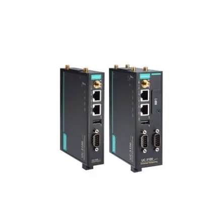 Produktfoto 1 von MOXA UC-3100 Industrie-PC 6 W 1 Adern, ARM-Kortex, 8000MB 1 GHz IP30 für Linux