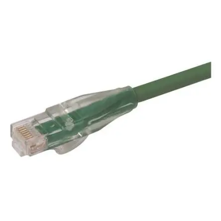 Produktfoto 1 von L-Com TRD Kat. 6 Cat.6 Netzwerkkabel, Grün, A Gerade Stecker, B RJ45 Stecker Ungeschirmt, Polyvinylchlorid