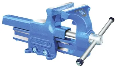 Produktfoto 1 von RS PRO Tischschraubstock 70 mm, Spannnweite 150 mm x Breite 120 mm, 9 kg